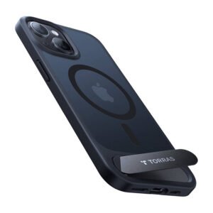 Coque Torras UPRO Pstand pour iPhone 15 Pro Max - Noir