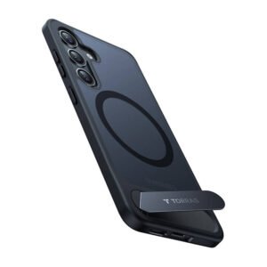 Coque Torras UPRO Pstand pour Samsung S24 - Noir