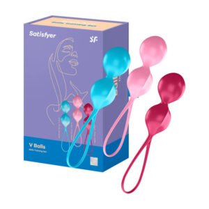 Ensemble de boules de Geisha Satisfyer V Balls (lot de 3)