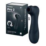 Stimulateur clitoridien avec application Satisfyer Pro 2 Génération 3 - Noir