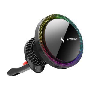 Chargeur de voiture sans fil Rocoren RCZJ-XK01, 15W - Noir