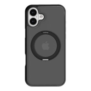 Coque Torras Ostand Pro pour iPhone 16 - Noir