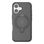 Coque de protection pivotante Torras Ostand pour iPhone 16 - Noire