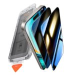Verre de protection confidentialité Torras Install Master pour iPhone 16