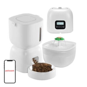 Distributeur automatique de nourriture et d'eau - Petwant FW1-L(BAS)