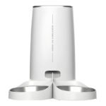 Distributeur automatique de nourriture pour animaux Rojeco 4L - Version à bouton - Double bol