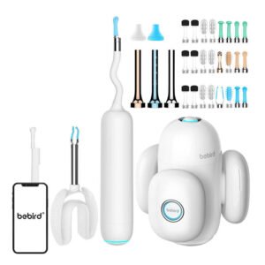 Otoscope avec caméra de nettoyage auriculaire - Bebird Home 30S - Blanc