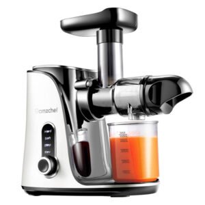 Extracteur de jus lent AMZCHEF GM3001-WT - Blanc