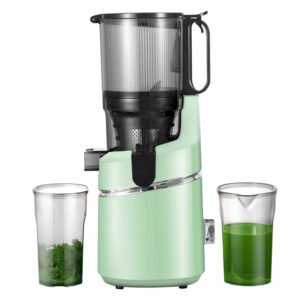 Extracteur de jus à vitesse lente AMZCHEF SJ-036-GN - Vert