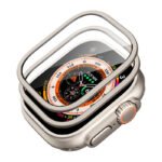 Ensemble de protection pour Apple Watch Ultra ESR 49mm - Coque et verre - Titane