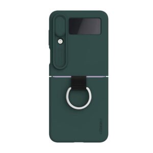 Étui Nillkin CamShield Silky pour Samsung Galaxy Z Flip 4 5G - Vert