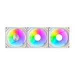 Ventilateurs d'ordinateur 3-en-1 Darkflash Gauss G24 - Blanc