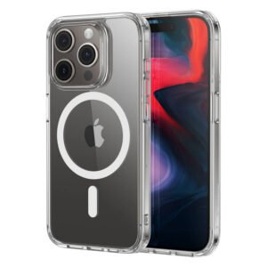 Coque ESR Classic Hybrid (HaloLock) pour iPhone 15 Pro - Transparente
