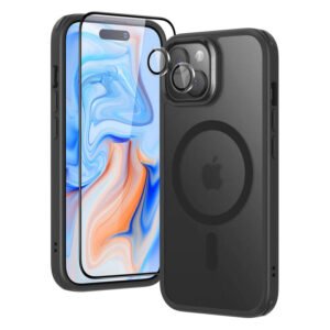 Coque ESR Classic Hybrid (HaloLock) pour iPhone 15 Plus - Noir