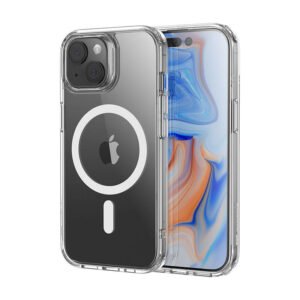 Coque ESR Classic Hybrid (HaloLock) pour iPhone 15 - Transparent
