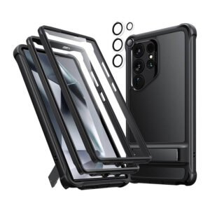 Coque ESR Armor Kickstand pour Samsung Galaxy S24 Ultra - Noir