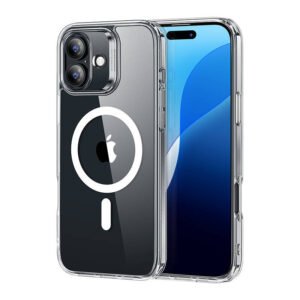 Coque ESR Classic Hybrid (HaloLock) pour iPhone 16 - Transparent