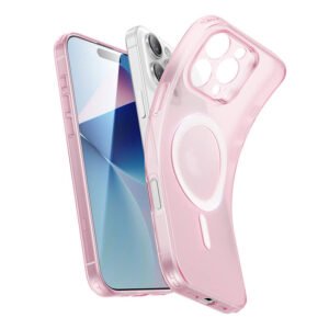 Coque transparente Zero (HaloLock) ESR pour iPhone 16 Pro - Rose