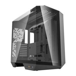 Boîtier d'ordinateur Darkflash DY470 - Noir (sans ventilateurs)