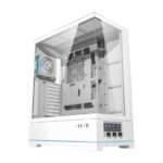 Boîtier d'ordinateur avec ventilateur - Darkflash DY451L PRO - Blanc
