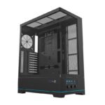 Boîtier d'ordinateur Darkflash DY451 - Sans ventilateurs - Noir