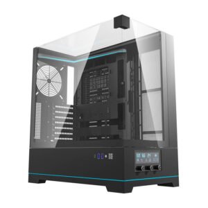 Boîtier PC Darkflash DY450 sans ventilateurs - Noir