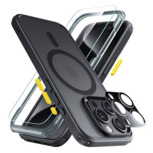 Coque ESR Classic Hybrid (HaloLock) pour iPhone 15 Pro Max - Noir
