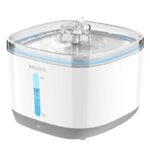 Fontaine à eau intelligente sans fil Rojeco 2.5L pour animaux de compagnie