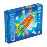 Jeu de construction magnétique Geomag Gems Rocket - 32 Pièces