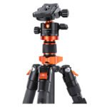 Trépied K&F Concept D255C4+BH-28L avec plateau à démontage rapide