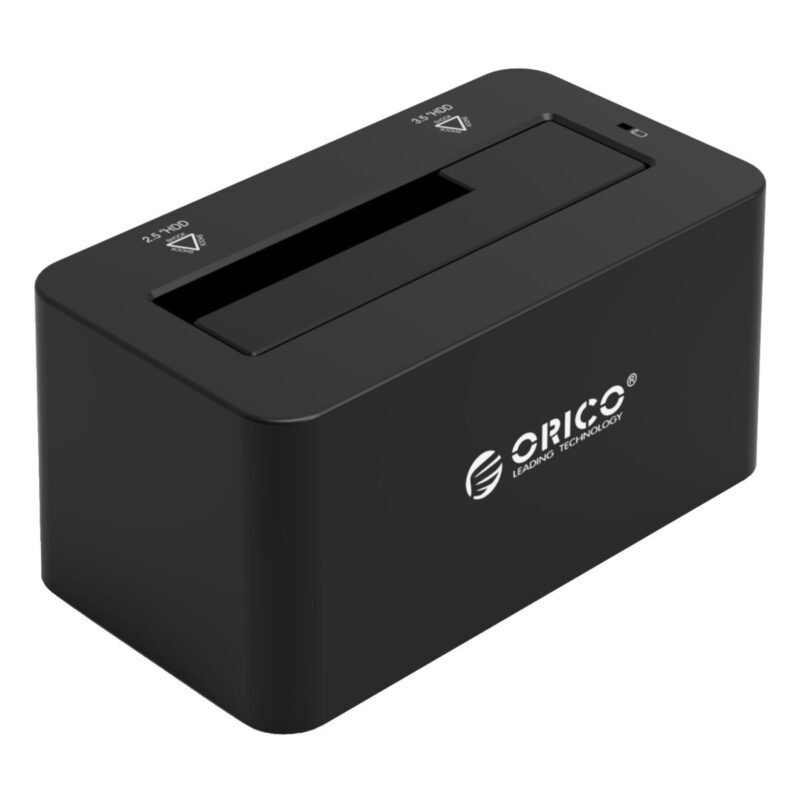 Station d'accueil Orico 1-Baie SSD/HDD 2.5/3.5” SATA III