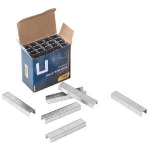 Agrafes type D - Deli Tools EDL238011 - 2000 pièces