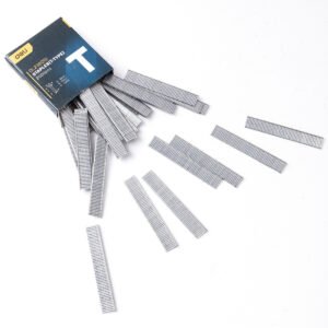 Agrafes type T Deli Tools EDL238010, 2000 pièces