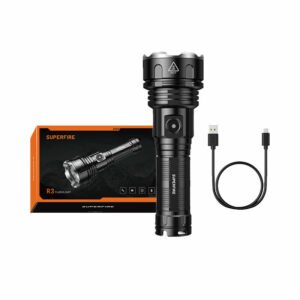 Lampe torche Superfire R3 P90, 2000lm, USB