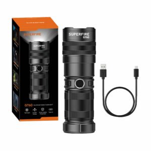 Lampe de poche Superfire GT60, 2600lm, USB-C