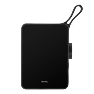 Gonfleur de pneus électrique HOTO QWCQB001, 2500mAh - Noir