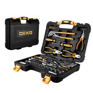 Ensemble d'outils à main Deko Tools TZ65 - 65 pièces