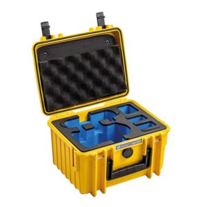 Valise B&W Type 2000 pour DJI Mini 3 Pro - Jaune