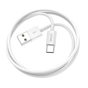 Câble USB vers USB-C Vipfan X03, 3A, 1m - Blanc
