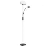 Lampadaire double avec télécommande BlitzWill BWL-FL-0001, 36W - Noir