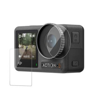 Ensemble de verre trempé TELESIN pour DJI Osmo Action 3