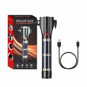 Lampe torche solaire Superfire D30 - 310 lm - 2000 mAh