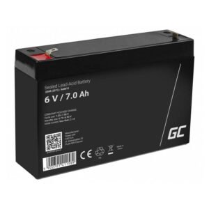 Batterie rechargeable AGM 6V 7Ah sans entretien pour onduleur et alarme