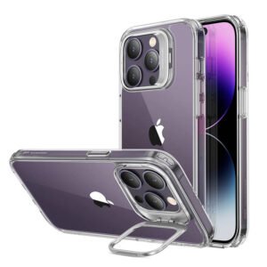 Coque ESR Classic Kickstand pour iPhone 14 Pro - Transparente