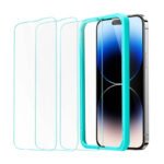 Verre trempé ESR pour iPhone 14 Pro Max - 1 pièce - Transparent