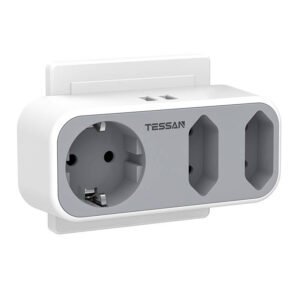 Prise murale multifonction Tessan TS-324-DE