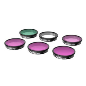 Ensemble de 6 filtres MCUV+CPL+ND4+ND8+ND16+ND32 Sunnylife pour Insta360 GO 3/2