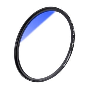Filtre UV 46 MM traité Bleu - K&F Concept Série Classique