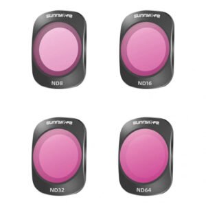 Kit de 4 filtres ND8+ND16+ND32+ND64 - Sunnylife pour Pocket 3