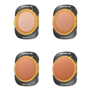 Lot de 4 filtres PL ND8/16/32/64 Sunnylife pour Pocket 3